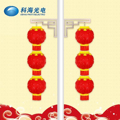 800三連燈籠串 led戶(hù)外防水燈籠 亞克力印字廣告春節(jié)喜慶燈籠定制